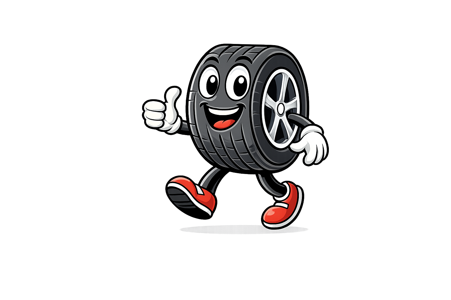 Planet Pete mascot — Planet Wheels and Tires Chesterfield MI